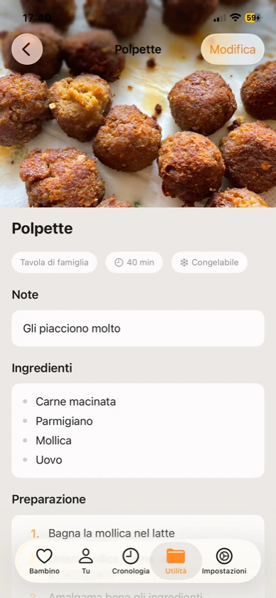 Ribbon Family: le tue ricette personali