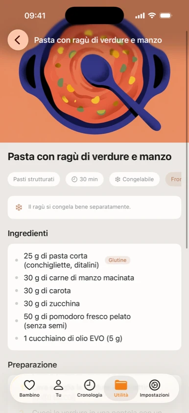 Il ricettario dello svezzamento