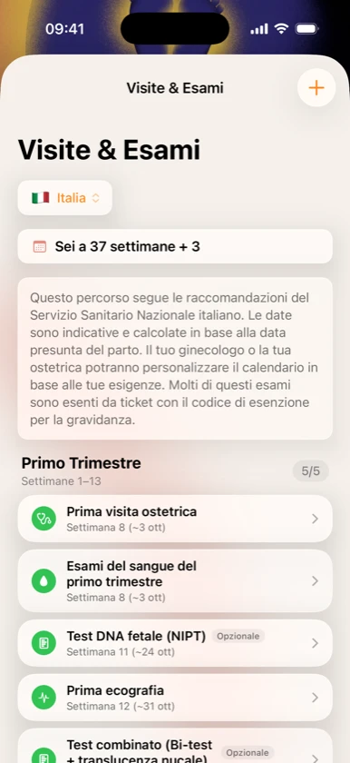 Visite ed esami in gravidanza: il calendario completo per il tuo paese